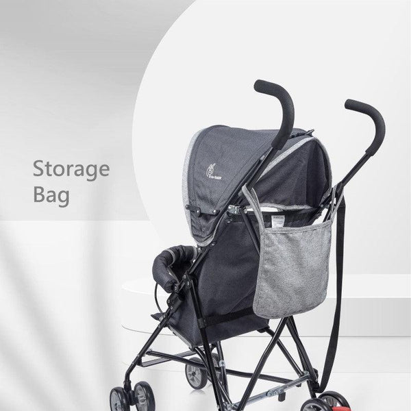 R for Rabbit Stroller Pixie Black Grey