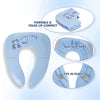 Hopop Foldable & Portable Travel Friendly Toilet Seat - Blue