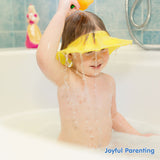 Hopop Bathing Shower Cap Baby Shampoo Hat Adjustable One Size – Yellow