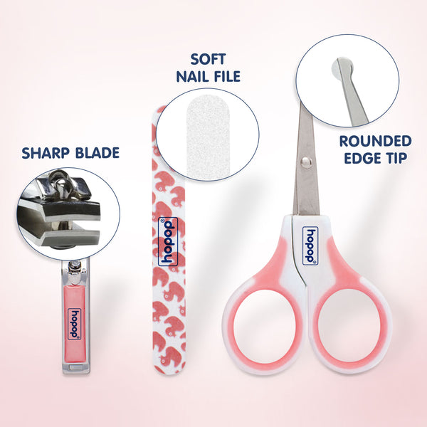 Hopop Safety Nail Care Set - Blue