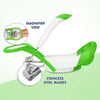 Hopop Nail Clipper with Magnifying Lens - Green