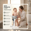 R for Rabbit Fun Time Aqua Hug 9–36M Up to 20kg Baby Bath Stand – Metallic Grey