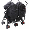 R For Rabbit Stroller Ginny And Johnny Black Grey