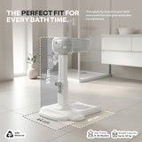 R for Rabbit Fun Time Aqua Hug 9–36M Up to 20kg Baby Bath Stand – Metallic Grey