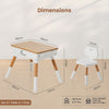 R for Rabbit Furniture Little Genius Woodland - Wood White