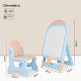 R For Rabbit Little Genius Candy Duo - Set of Kids Activity Board & Chair
