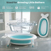 R for Rabbit Bubble Double Finzy Baby Bathtub 92 Γ 54 Γ 21 cm White Blue