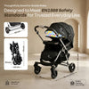 R for Rabbit Chocolate Ride Baby Stroller 0–3Y – Black Multi