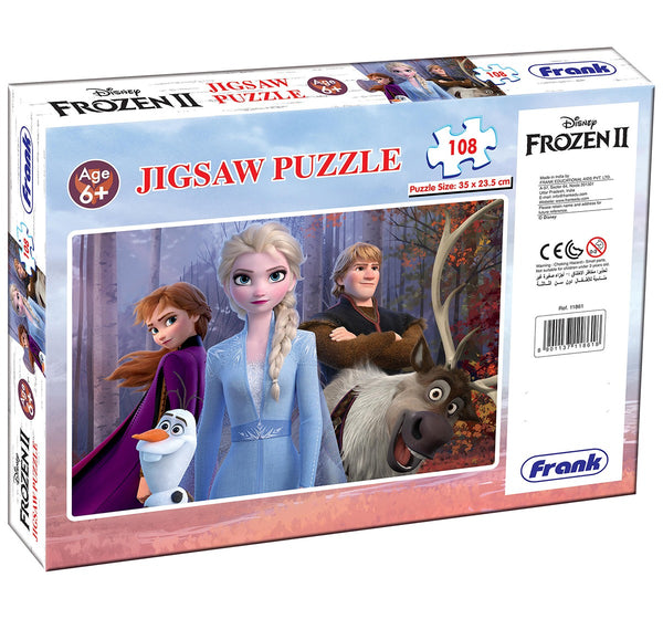 Frank Frozen II 108 Pcs Puzzle for Kids age 6Y+