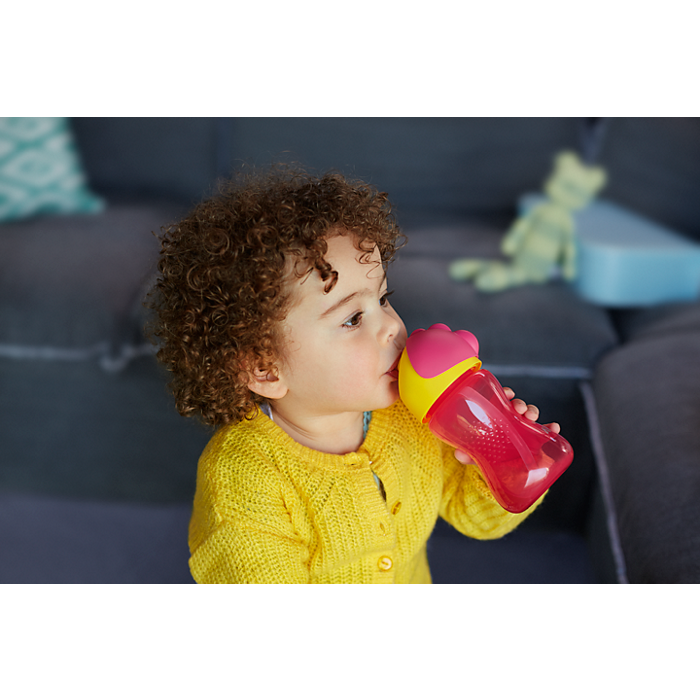 Philips Avent Bendy Straw Cup 300 ml – Pink | 12m+