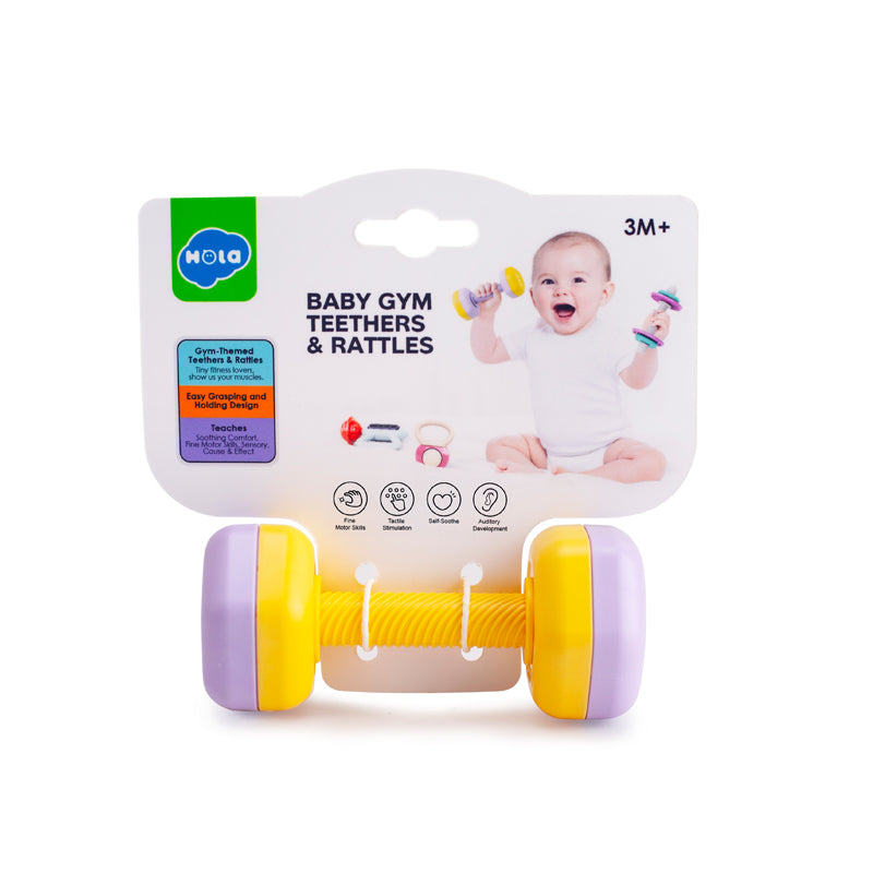 Hola BABY GYM TEETHERS & RATTLES GIFT SET