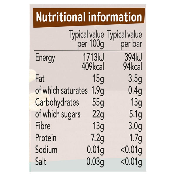 Organix Kids Choco & Banana Oaty Split Stix Bars 5X23G