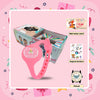 Spiky ALIEN Unique Oval Analog Kids Watch Pink