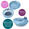 B Box Fill Plus Feed Silicone Feeding Pouch - Lullaby Blue
