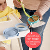 B Box Fill Plus Feed Silicone Feeding Pouch - Lullaby Blue
