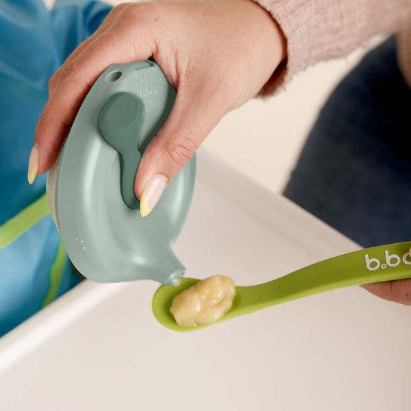 B Box Fill Plus Feed Silicone Feeding Pouch - Sage Green