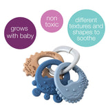 B Box Trio Teether - Lullaby Blue