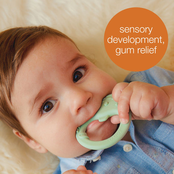 B Box Trio Teether - Lullaby Blue