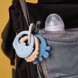 B Box Trio Teether - Lullaby Blue