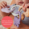 B Box Trio Teether - Peony Purple