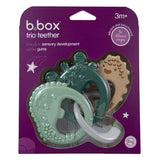 B Box Trio Teether - Sage Green