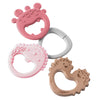 B Box Trio Teether - Blush Pink
