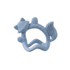 B Box Silicone Wrist Teether Fox - Lullaby Blue
