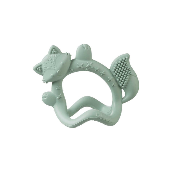 B Box Silicone Wrist Teether Fox - Sage Green