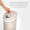 Ubbi Diaper Pail - Taupe