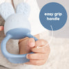 B Box Chill Plus Fill Bunny Teether - Lullaby Blue