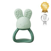 B Box Chill Plus Fill Bunny Teether - Sage Green