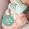 B Box Chill Plus Fill Bunny Teether - Sage Green