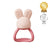 B Box Chill Plus Fill Bunny Teether - Blush Pink
