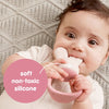 B Box Chill Plus Fill Bunny Teether - Blush Pink