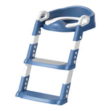 Hopop Toddler Toilet Seat with Step Ladder One Size – Blue