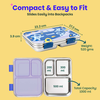 Basil Bento Neo 3-Compartment Lunchbox 1000 ml Super Swoosh