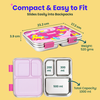 Basil Bento Neo 3-Compartment Lunchbox 1000 ml Pixie Dash
