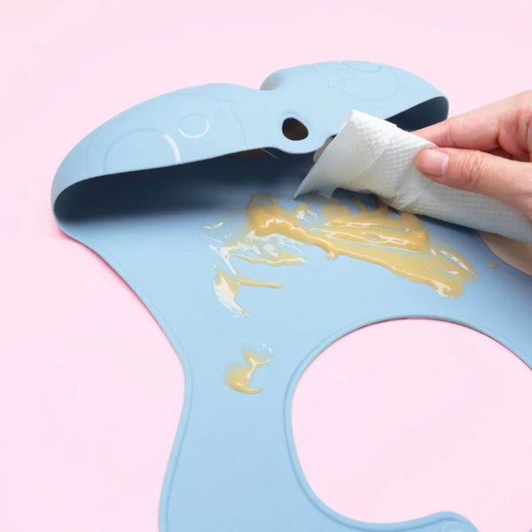 B Box Silicone Bib - Ocean Blue