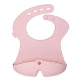 B Box Silicone Bib - Blush Pink
