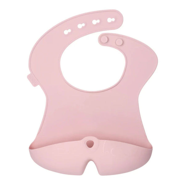 B Box Silicone Bib - Blush Pink