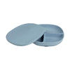 B Box Silicone Plate Plus Lid With Suction Base - Ocean Blue