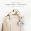 Ubbi On The Go Bag Dispenser - Taupe