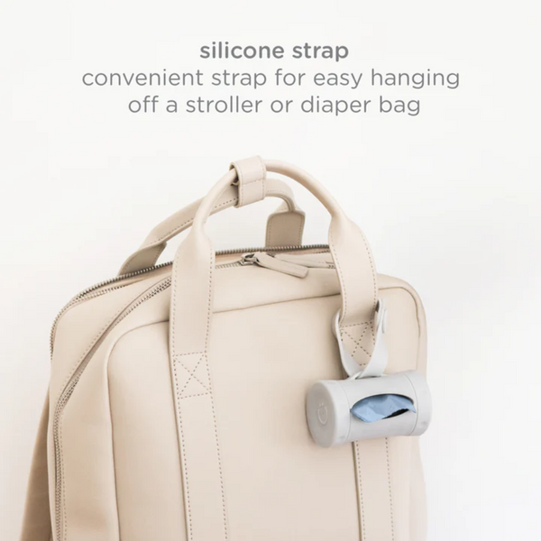 Ubbi On The Go Bag Dispenser - Taupe