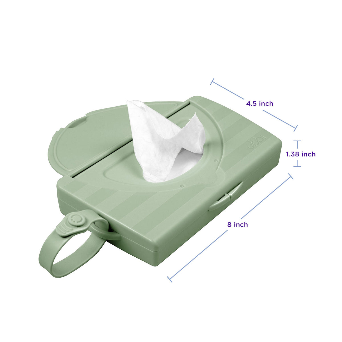 Ubbi On The Go Wipes Dispenser - Sage