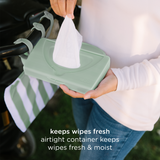 Ubbi On The Go Wipes Dispenser - Sage