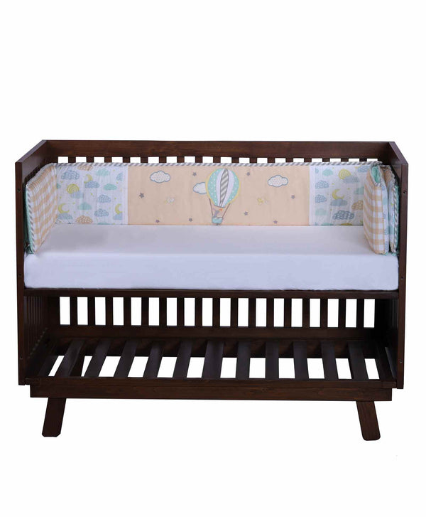 Abracadabra Cot Bumper - Lost In Clouds