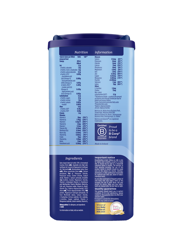 Aptamil Follow On Milk Stage 2 – 6–12 Months, 800g