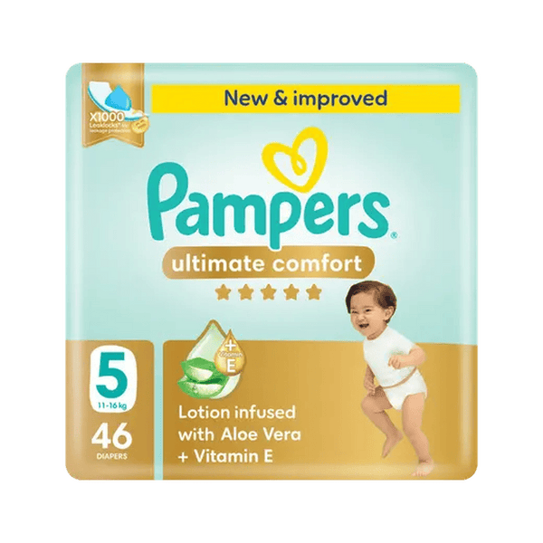 Pampers Ultimate Comfort Size 5 11-16kg 46Diapers