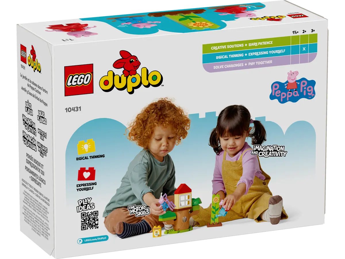 LEGO Duplo Peppa Pig Garden And Tree House 2+ 20Pcs 10431