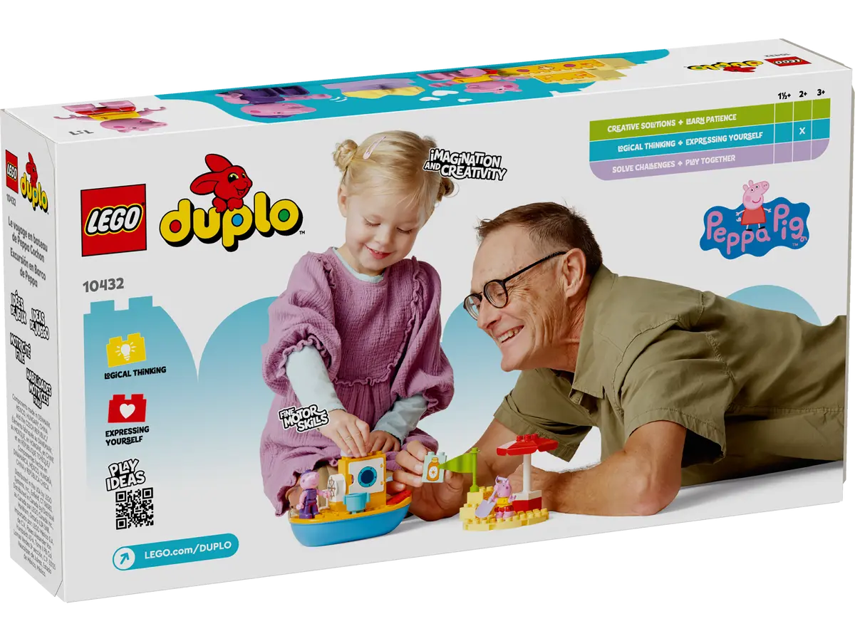 Lego Duplo 10432 Peppa Pig Boat Trip 2+